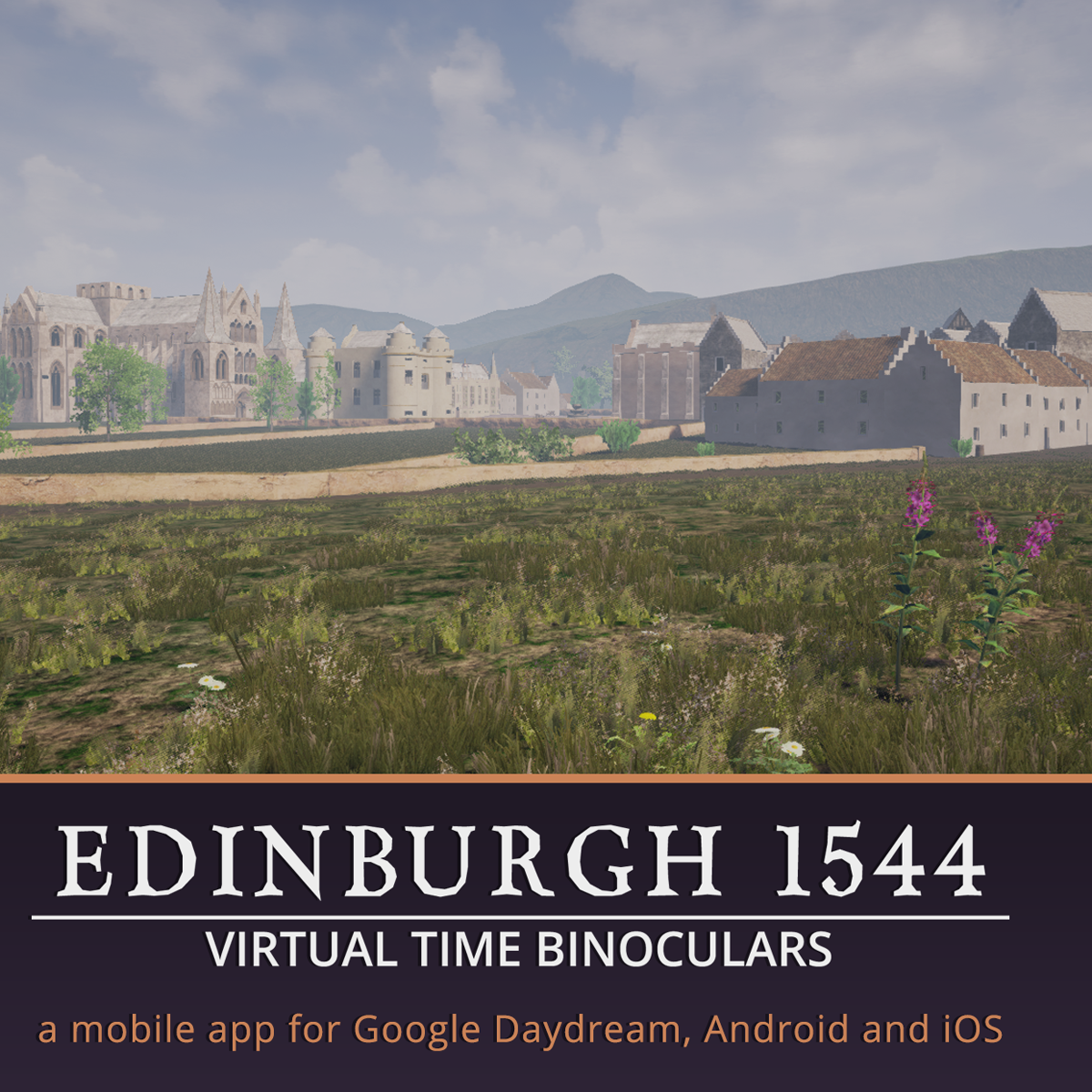 Edinburgh 1544 App - Map